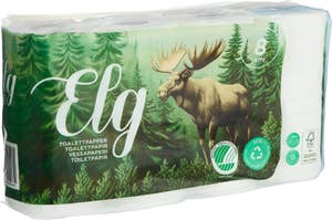 Elg Toalettpapper Nyfiber