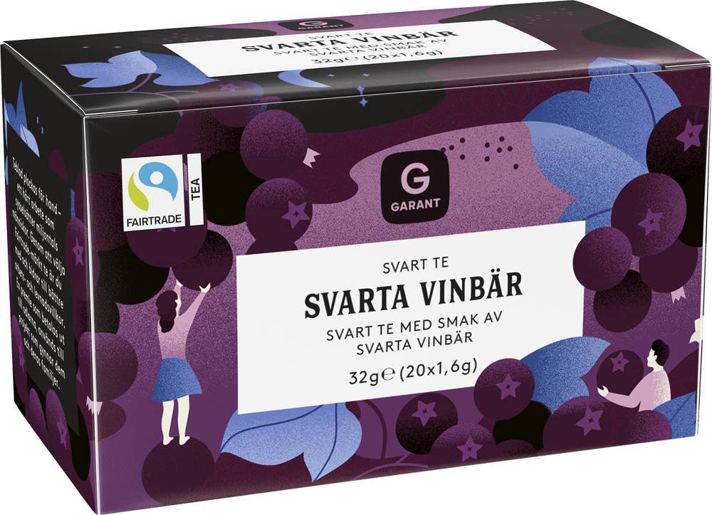 Garant Svart Te Svarta Vinbär