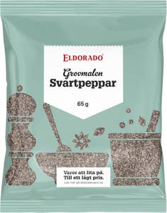 Eldorado Svartpeppar Grovmalen
