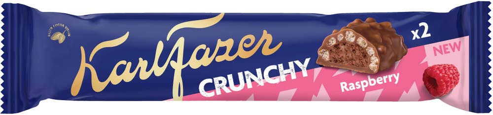 Fazer Choklad Crunchy Raspberry