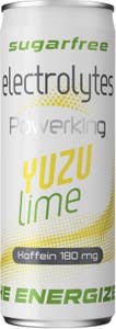 Powerking Energidryck Electrolytes Yuzu & Lime Sockerfri
