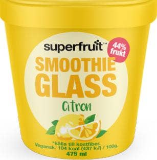 Superfruit Smoothieglass Citron