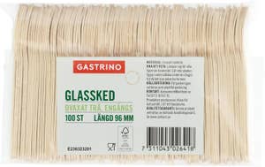 Gastrino Glassked Ovaxat Trä