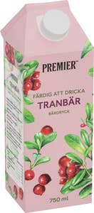 Premier Tranbärsdryck