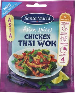 Santa Maria Kryddmix Chicken Thai Wok
