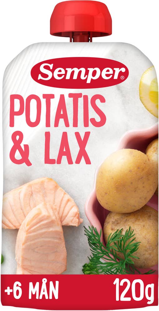 Semper Klämmis Potatis & Lax +6M