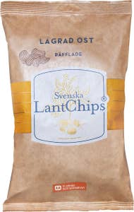 Svenska LantChips Chips Lagrad Ost