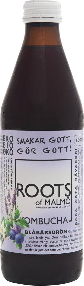 Roots Kombucha Blåbär 1%