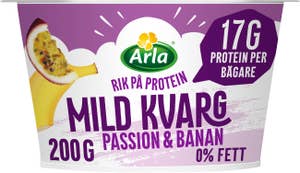 Arla® Mild Kvarg Passion & Banan 0,2%