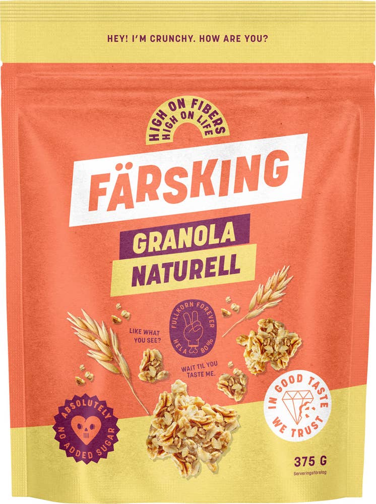 Färsking Granola Naturell