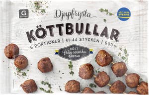 Garant Köttbullar Frysta