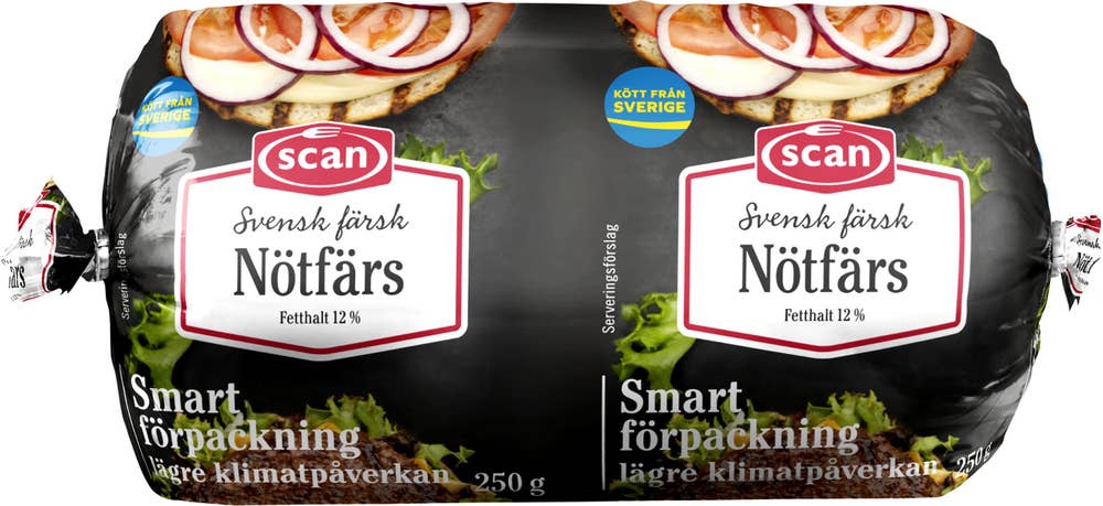 Scan Nötfärs 12%