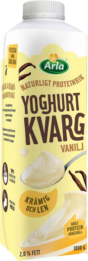 Arla® Yoghurtkvarg Vanilj 2%
