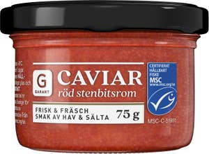 Caviar Röd Stenbitsrom MSC