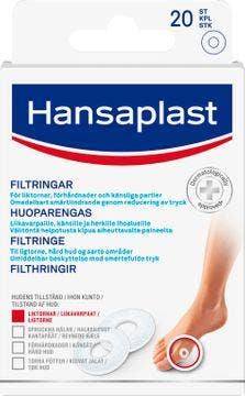 Hansaplast Filtringar Small, Filtringar, 20 st