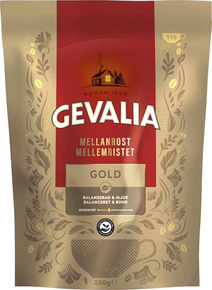 Gevalia Snabbkaffe Mellanrost Gold