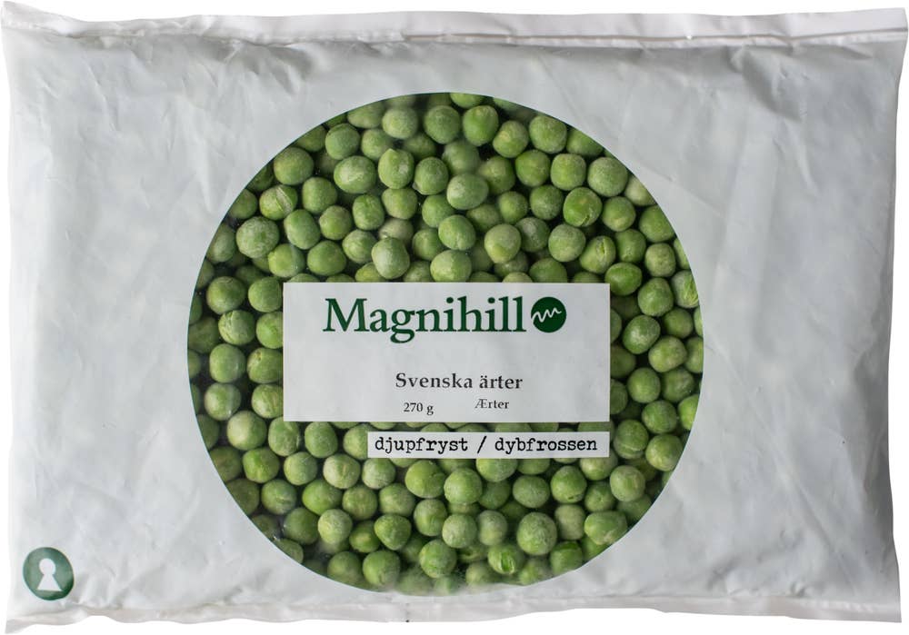 Magnihill Ärter Svenska Frysta
