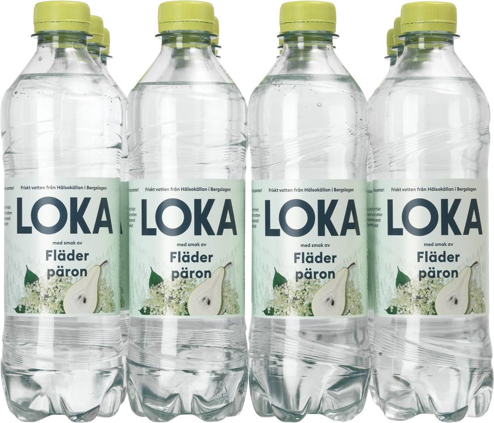 Loka Fläder & Päron 12x50cl