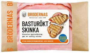 BRÖDERNAS Basturökt Skinka Skivad