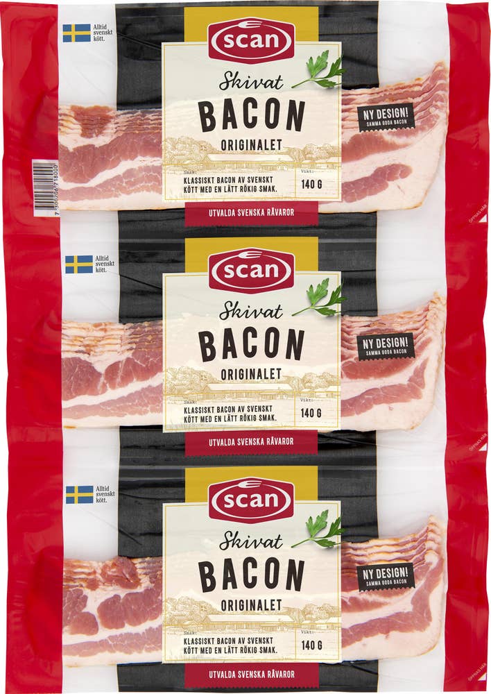 Bacon 3x140g
