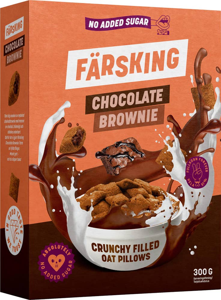 Färsking Flingor Chocolate Brownie