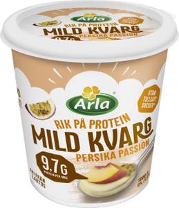 Arla® Mild Kvarg Persika & Passion Laktosfri Utan Tillsatt Socker 0,2%