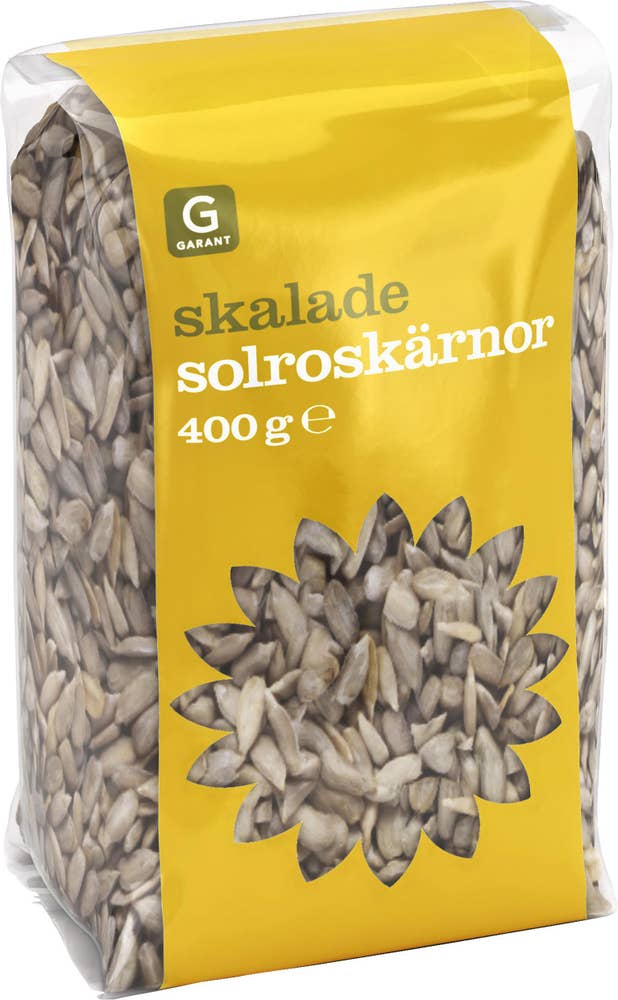 Garant Solroskärnor Skalade
