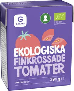 Garant Eko Finkrossade Tomater EKO