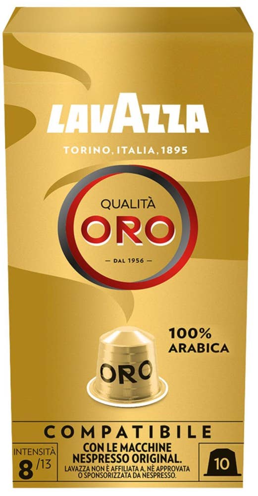 Lavazza Qualita Oro 8 Kaffekapslar