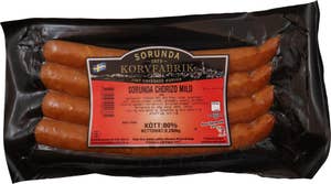 Sorunda korvfabrik Chorizo Mild Smal