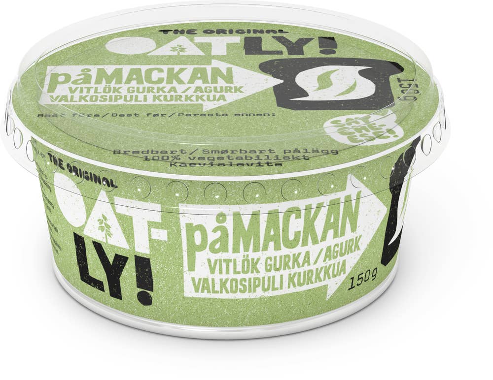 Oatly PåMackan Vitlök & Gurka Oatly