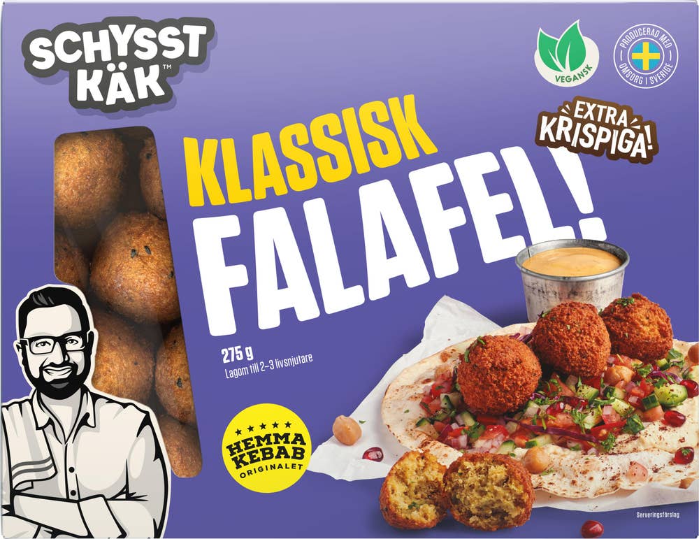 Schysst Käk Falafel Glutenfri