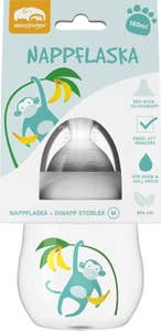 Minstingen Nappflaska Apa 180ml