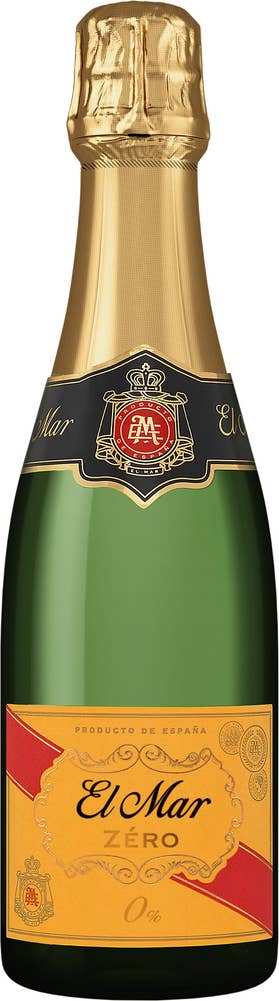 El Mar Sparkling Zero Vitt Vin Sparkling Zero Alkoholfri