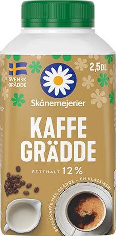 Skånemejerier Kaffegrädde 12%