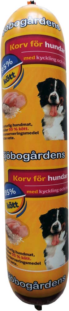 Sjöbogårdens Hundmat Kycklingkorv