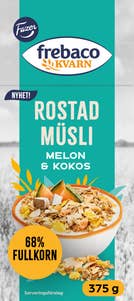 Frebaco Kvarn Rostad Müsli Melon & Kokos