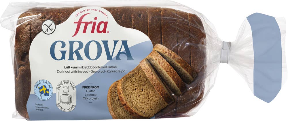 Fria Formbröd Grova Glutenfri Fryst