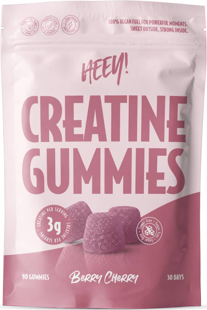 Heey! Creatine Gummies Berry Cherry