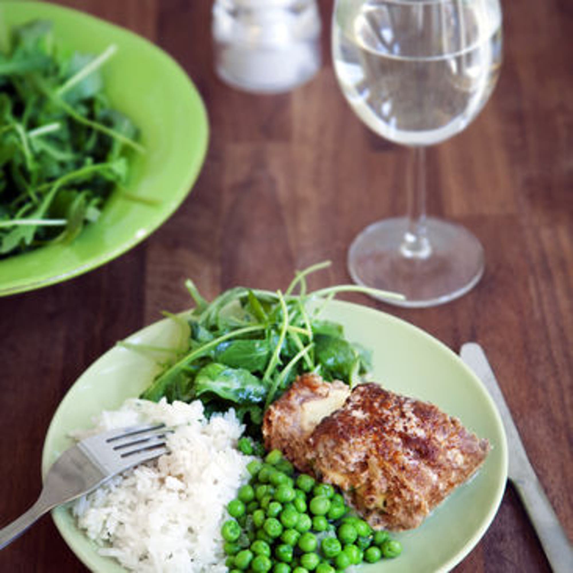 Köttfärslimpa med Mozzarellagömma