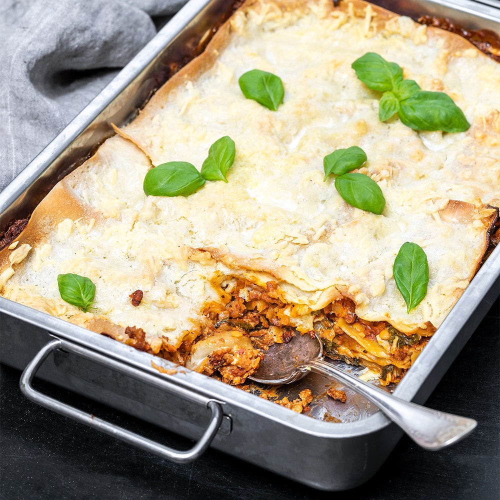 Vegansk lasagne