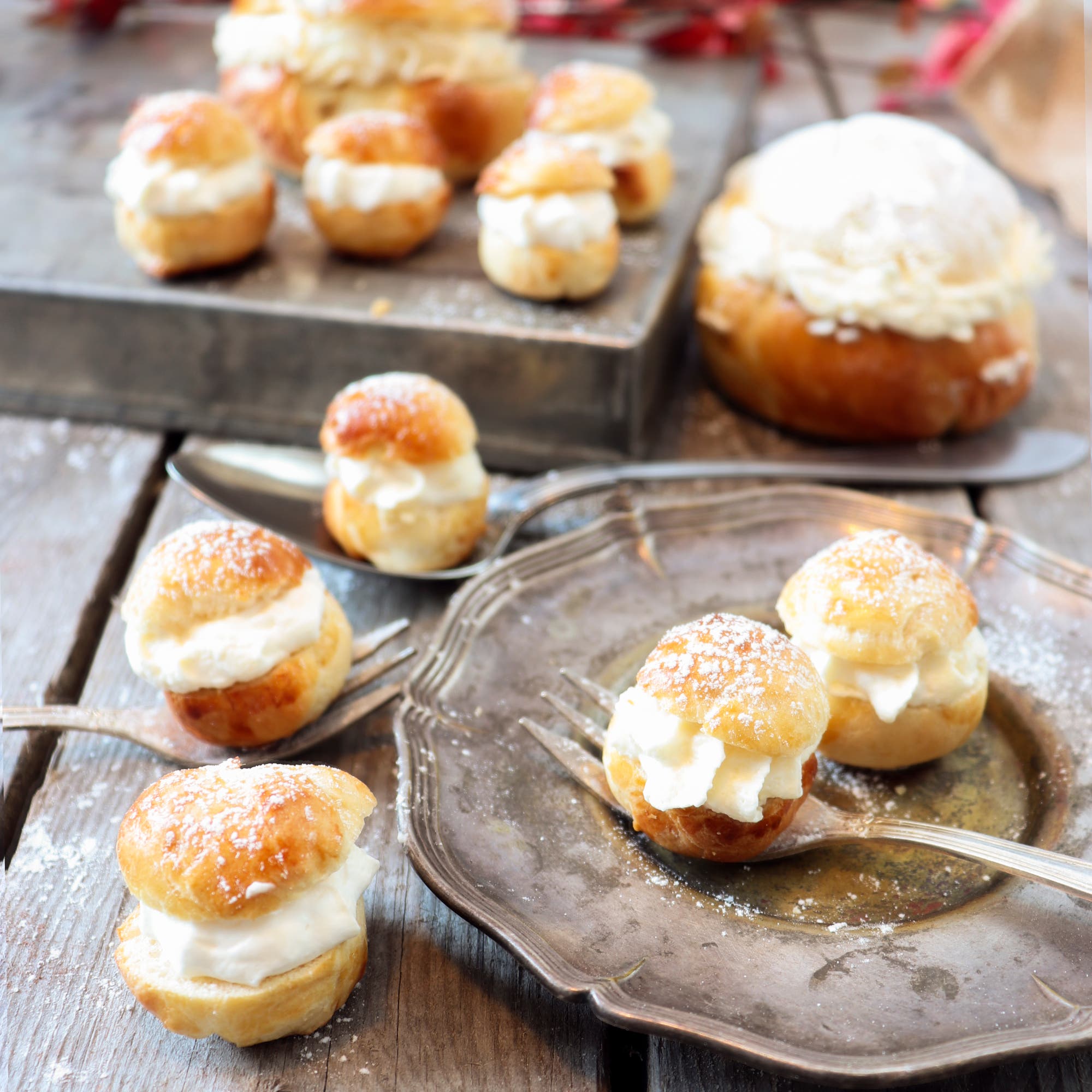 Minisemlor till barnkalaset