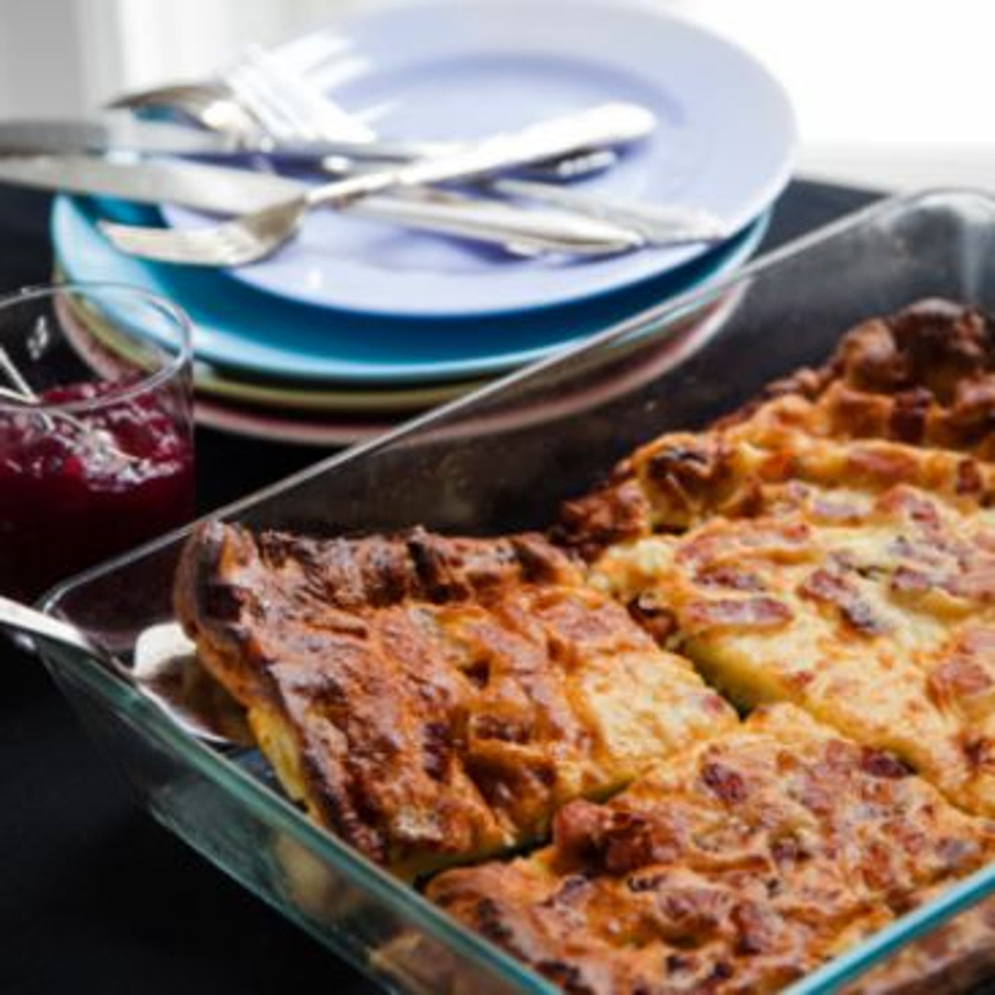 Fläskpannkaka i ugn recept