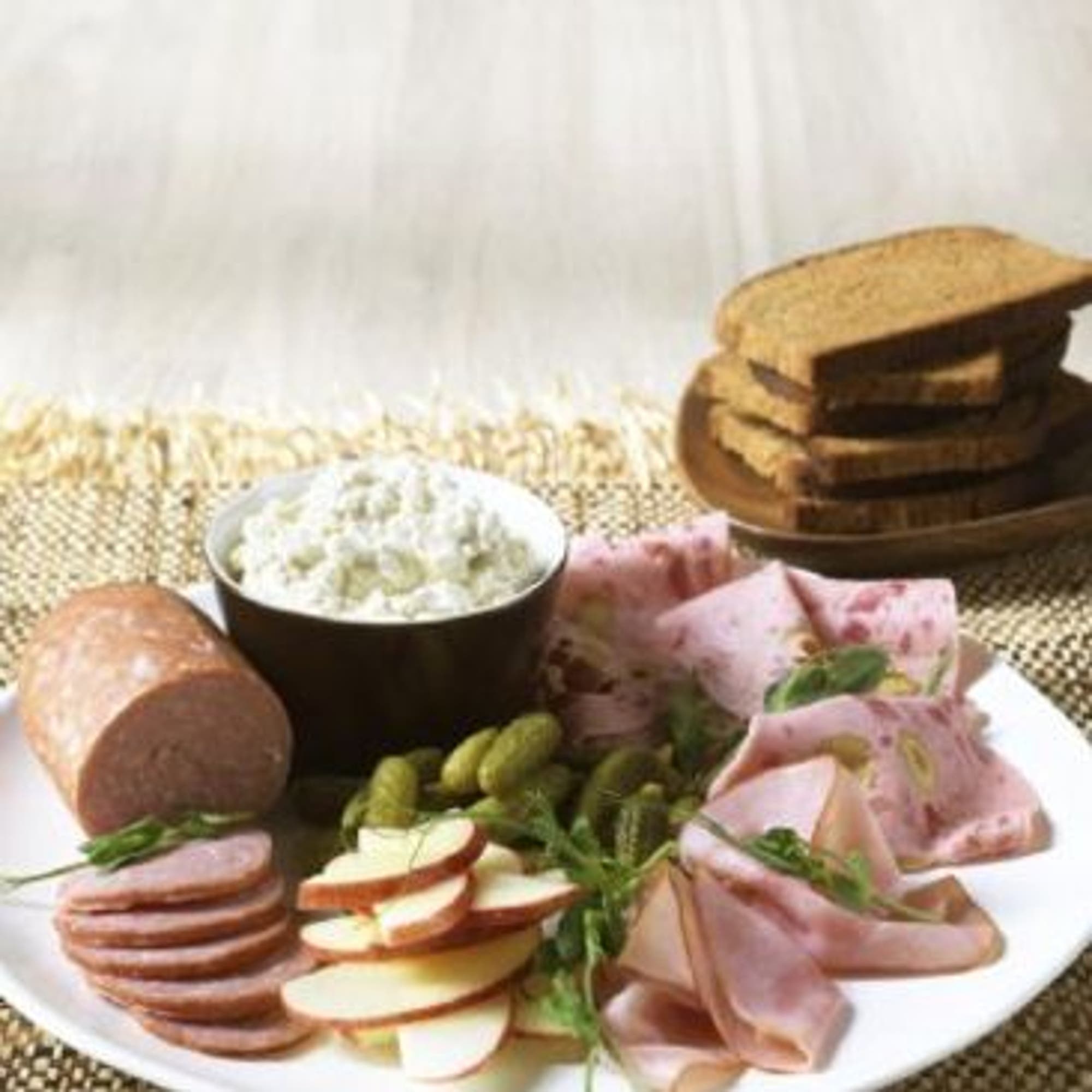Kvällsmackor med charkuterier