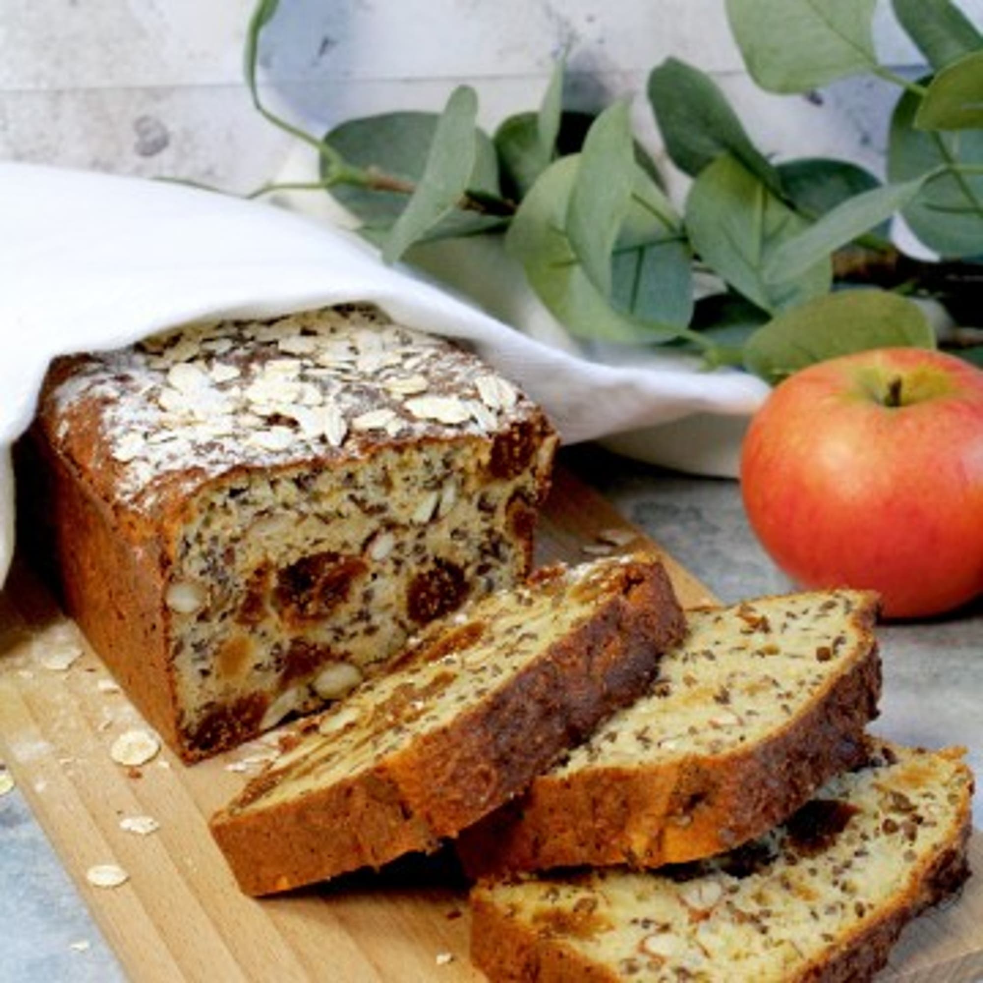 Glutenfritt bröd med fikon och mandel