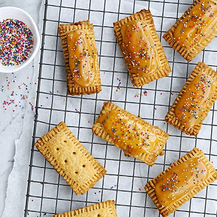 Pop-tarts med jordnötssmör och sylt