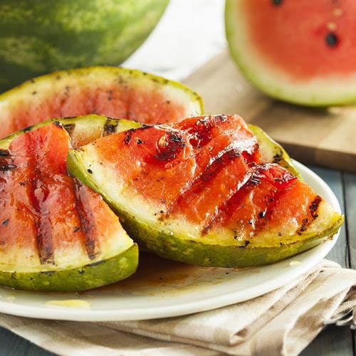 Grillad vattenmelon