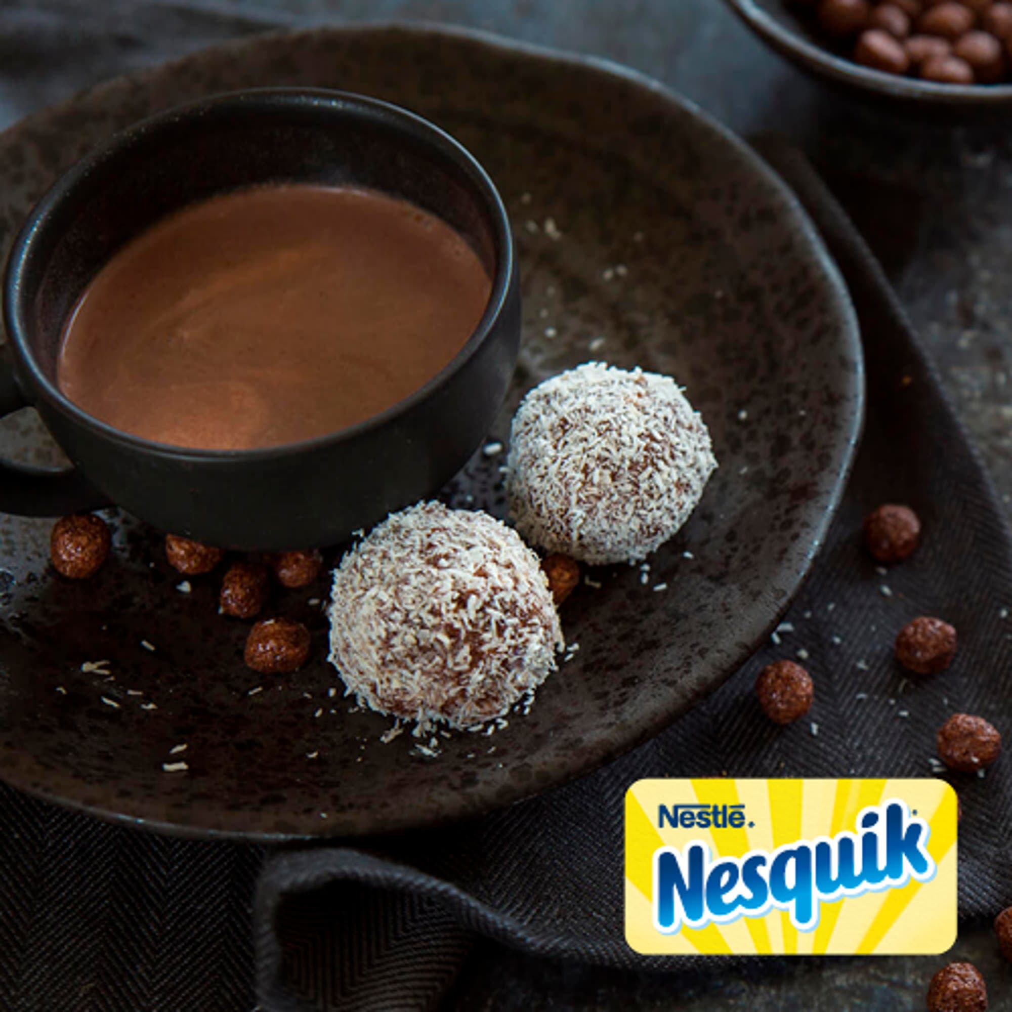 Nesquik® Mini kokosbollar