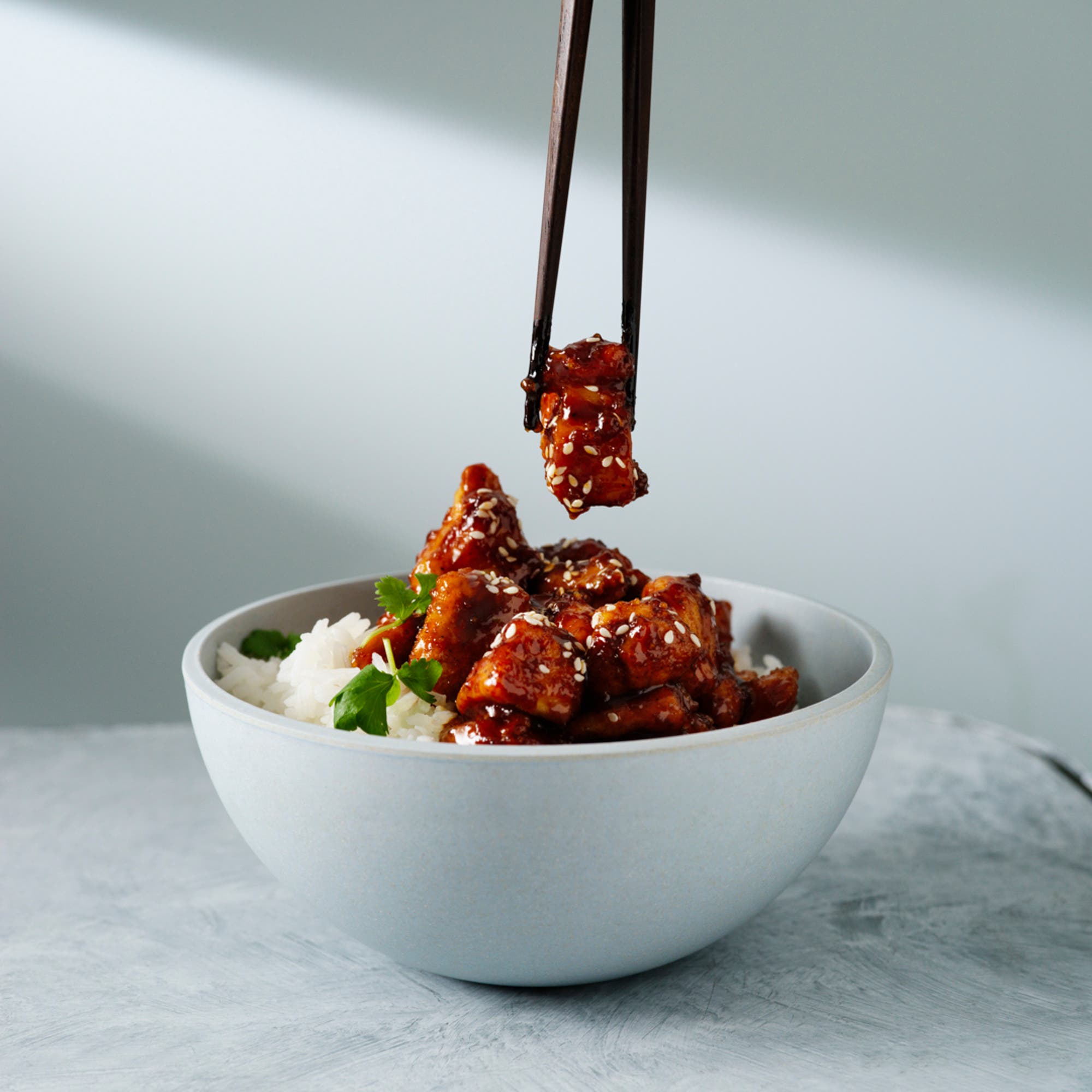 Snabb orange chicken