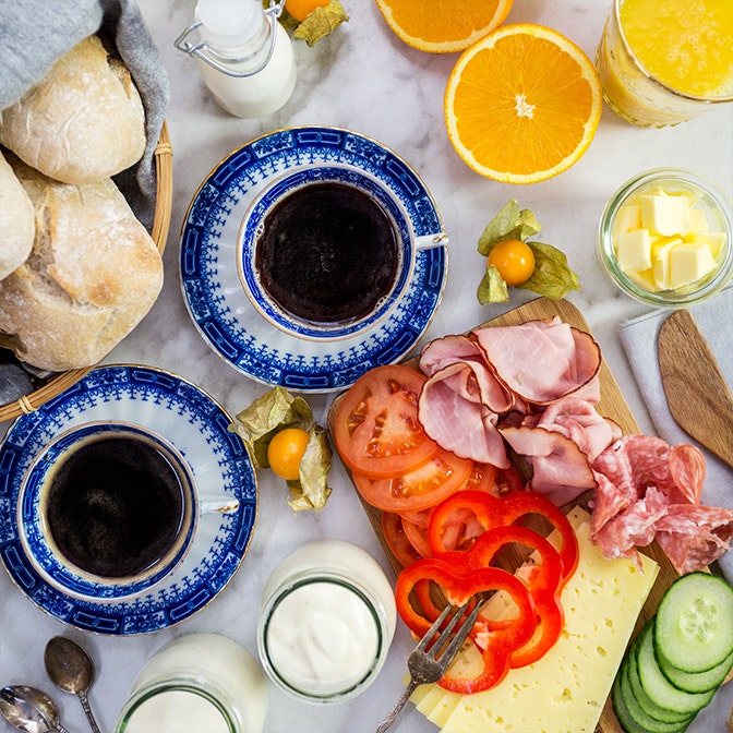 Mathems stora frukostpaket